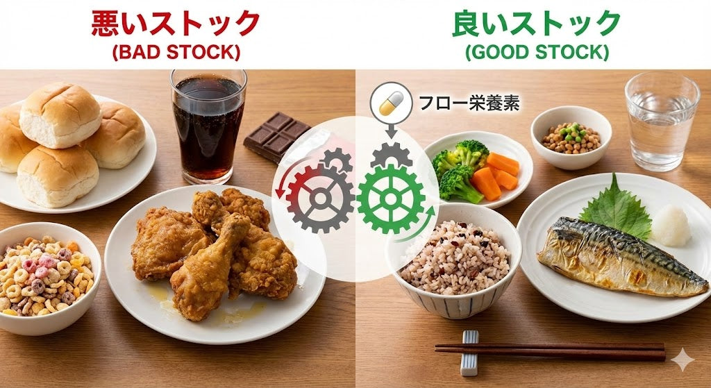 50代からの「食べていないのに太る」を防ぐ。 脂肪になるストック、体を作るストックの違いとは？