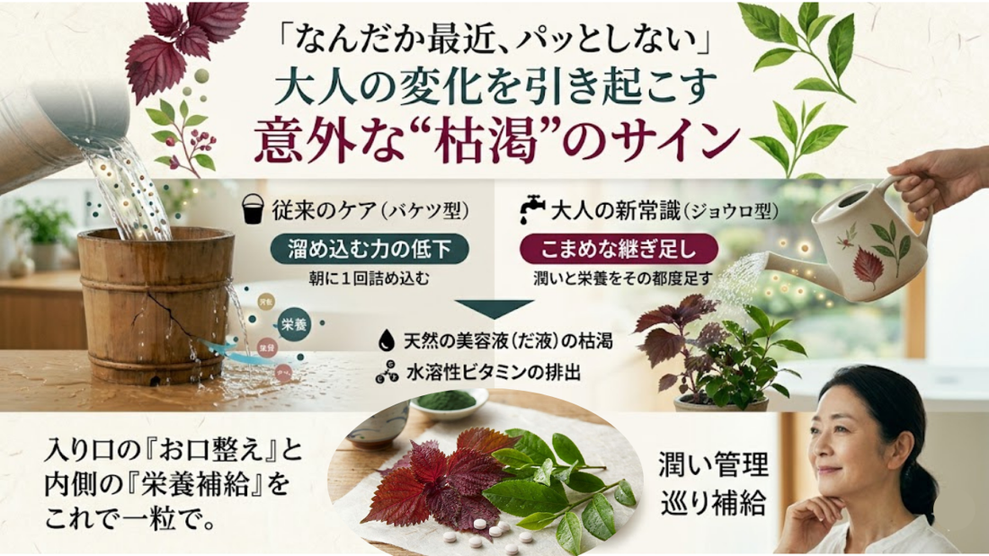 「なんだか最近、パッとしない」 大人の変化を引き起こす意外な“枯渇”のサイン