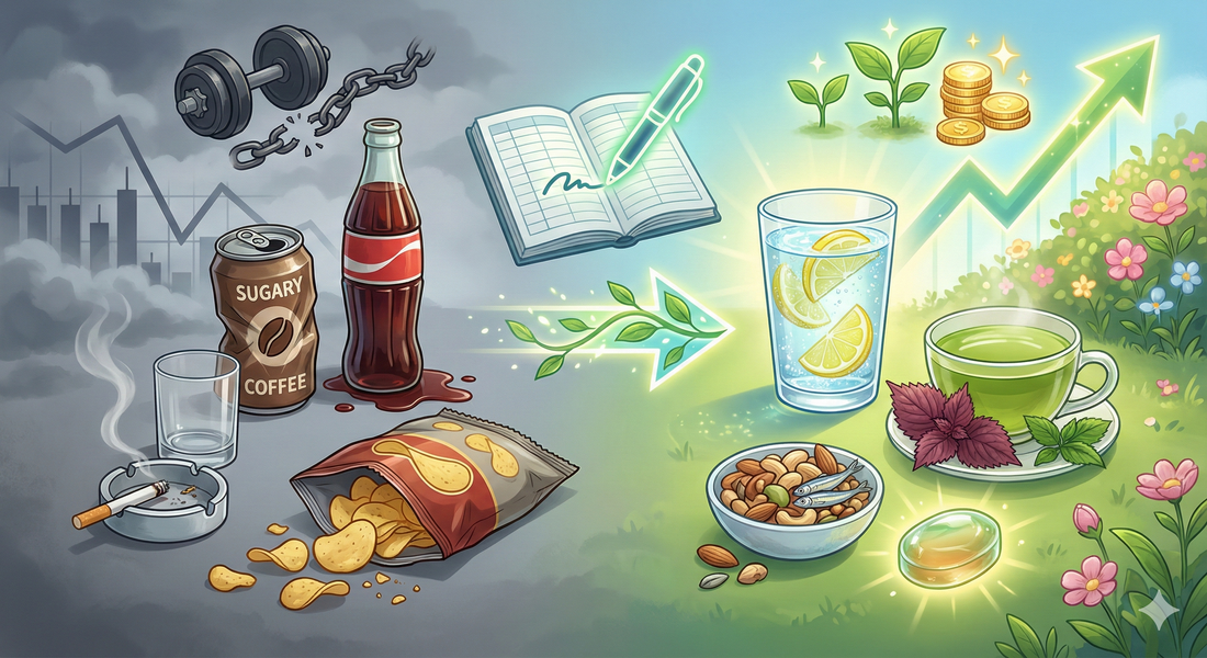 【健康バランスシート】「やめられない」を「資産」に変える。3大・健康負債の「書き換え」リスト