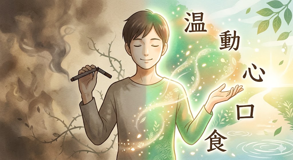 禁煙は「我慢」ではなく「理想の自分」への投資。脳を書き換え、全身の巡りを取り戻すセルフケアの魔法