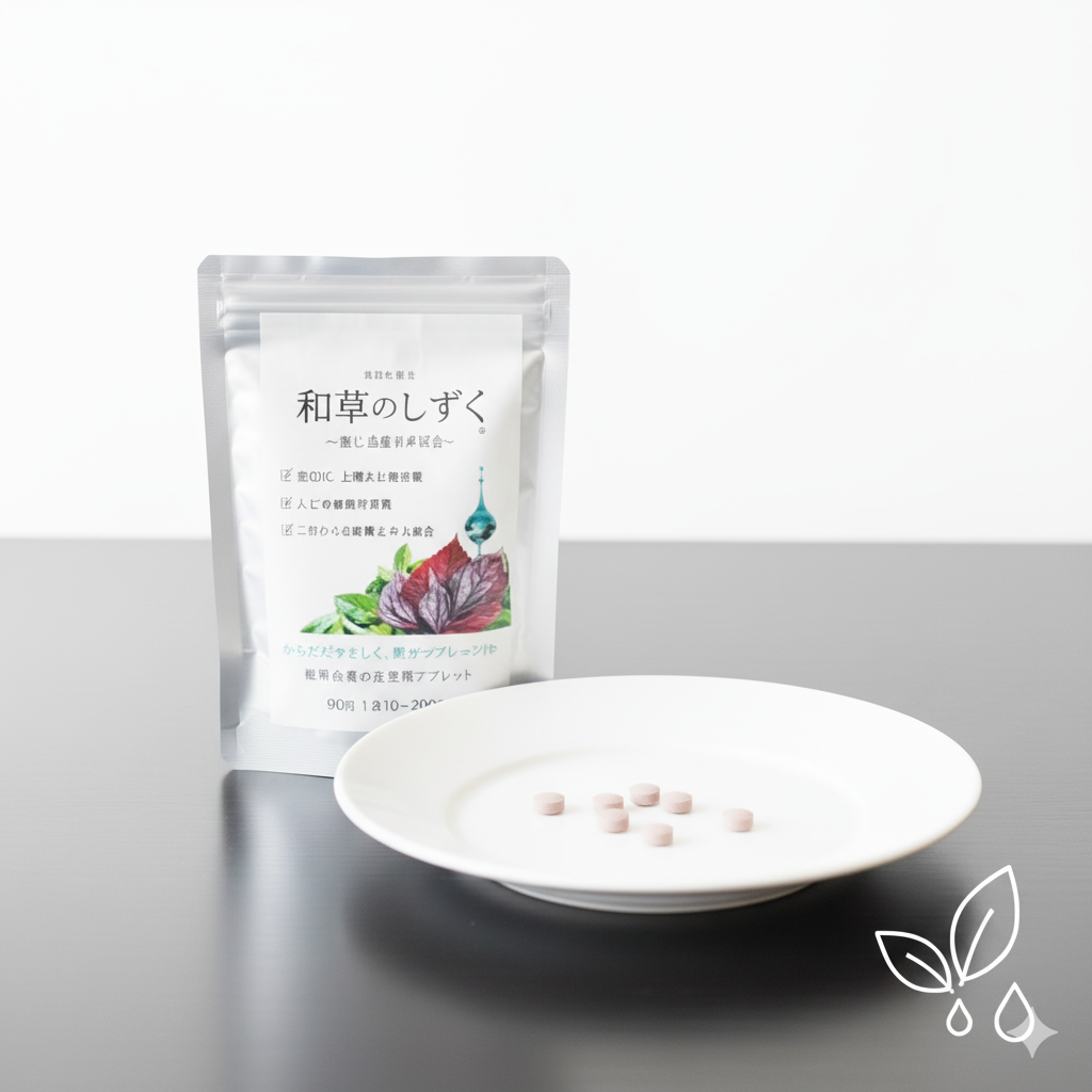 和草のしずく〜赤しそ緑茶風味〜